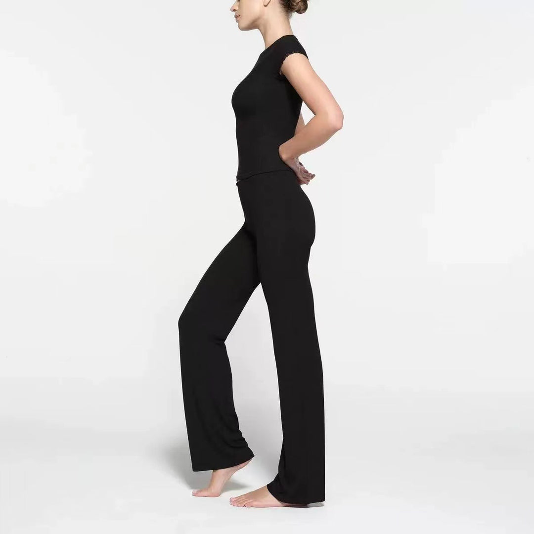 Dame Flydende Bootcut-Bukser Stilla