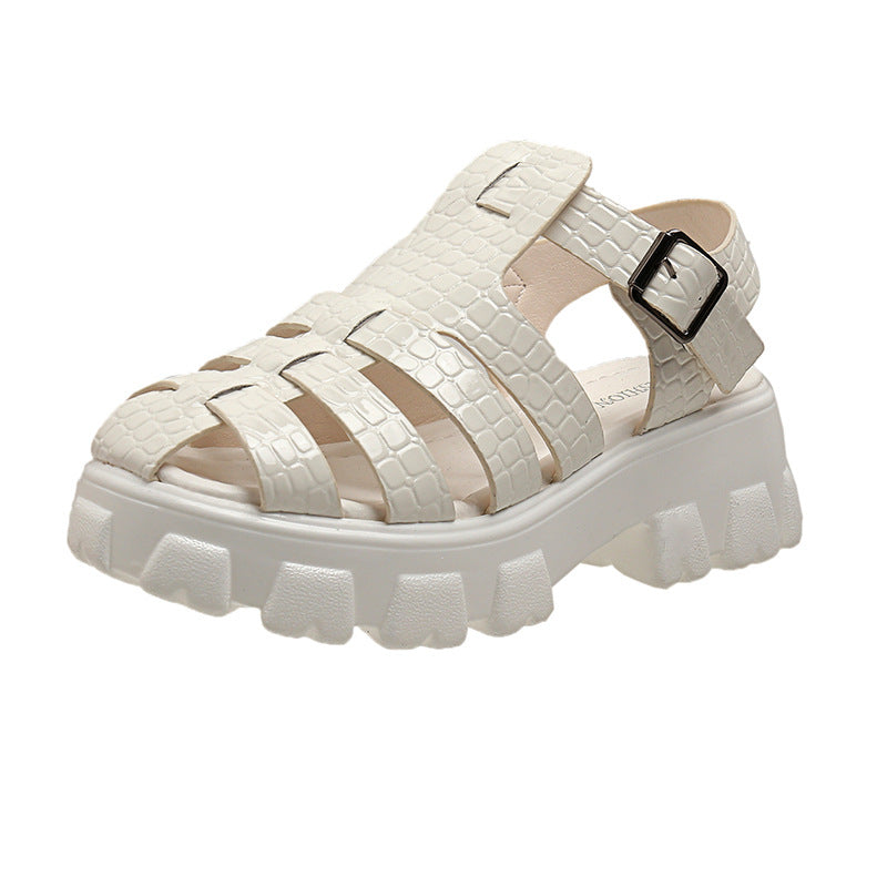 Dame sandaler med moderne remdesign og skridsikker sål Stilla