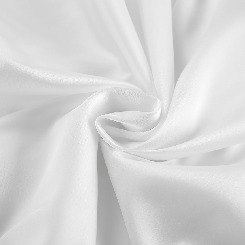 Dame Elegant Maxiskørt i flydende stof med elastisk talje Stilla