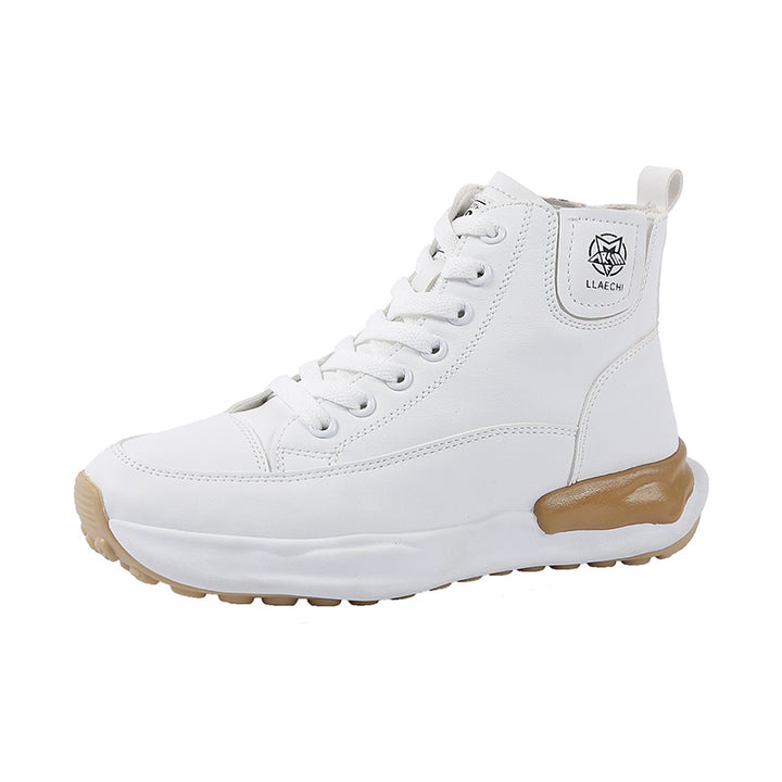 Dame Høje Sneakers med ergonomisk dæmpning og moderne plateau sål Stilla