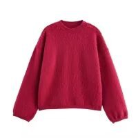 Kvinder's Cozy Sweater med Voluminøse Ærmer Stilla
