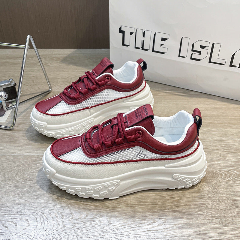 Dame Chunky Sneakers med åndbart mesh og innovativt sålprofil Stilla