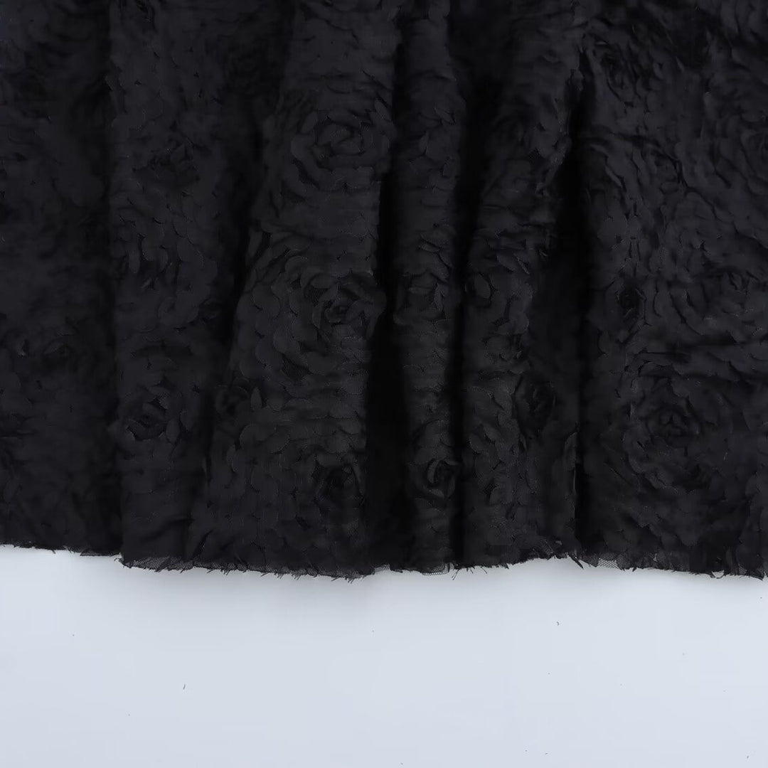 Dame Flared Maxi Skirt med blomstret design Stilla
