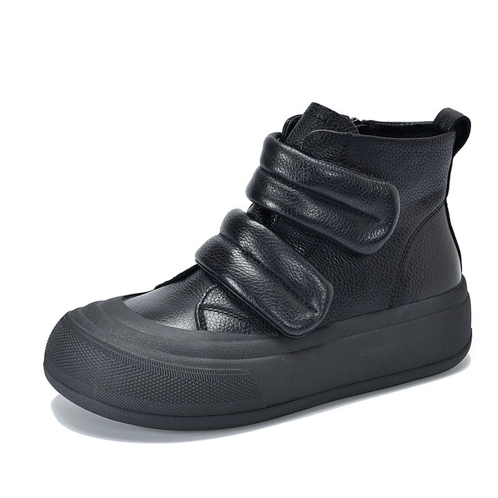 Dame fashionable High-Top sneakers med velcro og støddæmpende sål Stilla