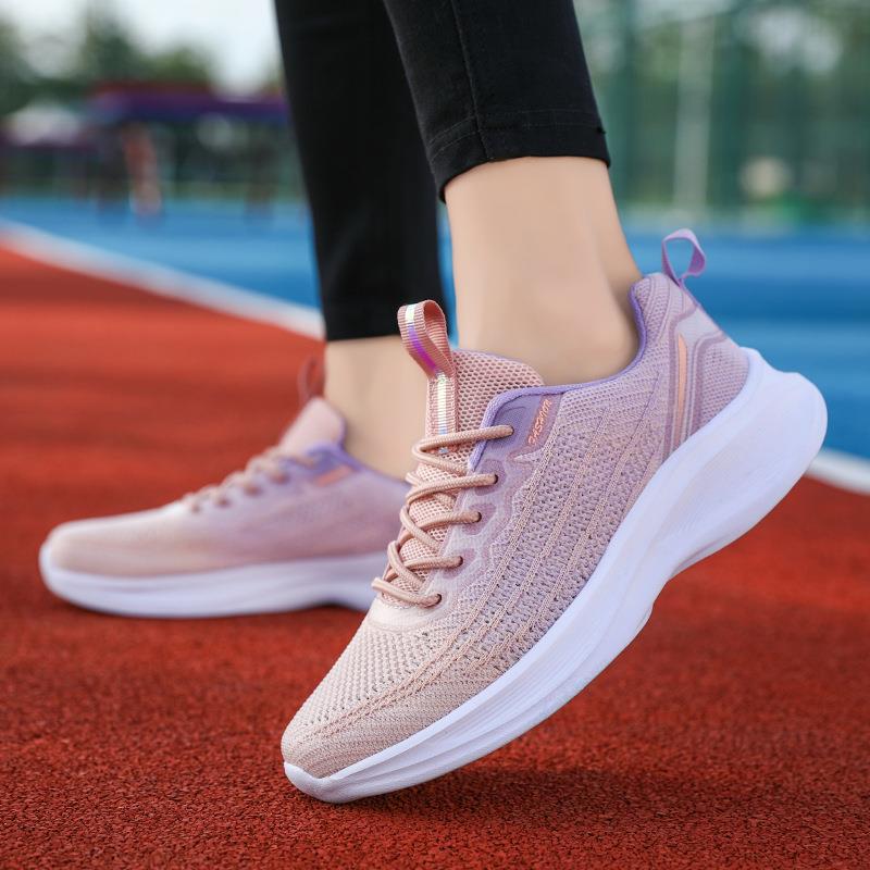 Unisex nan sømløs strik-performance sneakers med polstret bølgesål Skovae