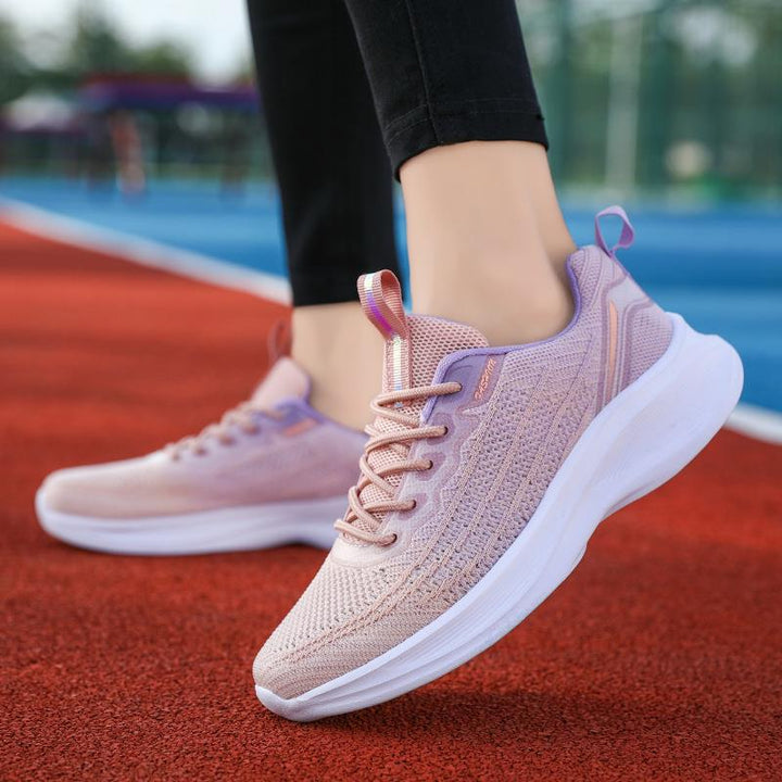 Unisex nan sømløs strik-performance sneakers med polstret bølgesål Skovae
