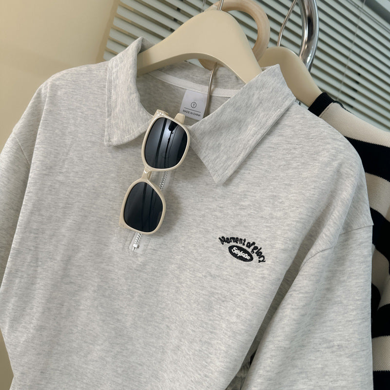 Femme Sporty Halv-Zip Polo Kjole Stilla