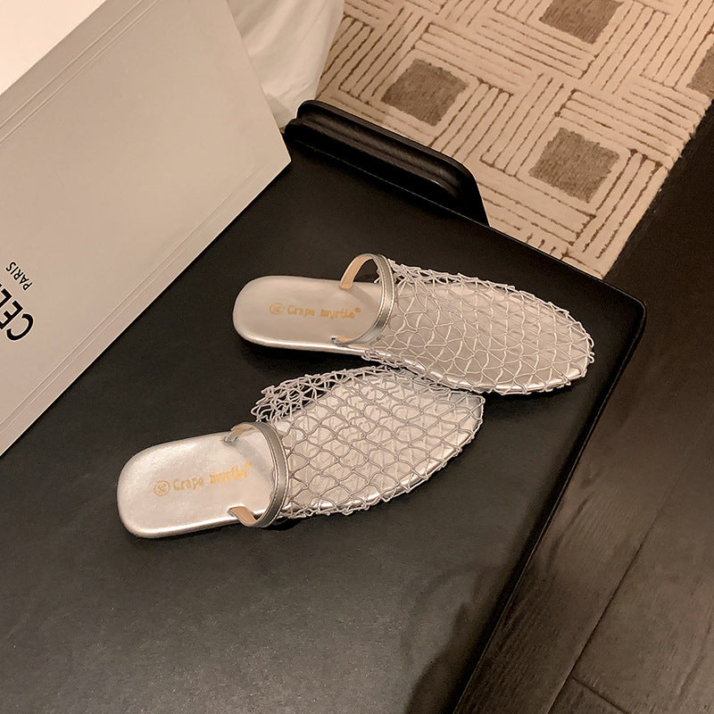 Dame Sling-sandaler med moderigtigt netdesign og komfortabelt fodseng Stilla