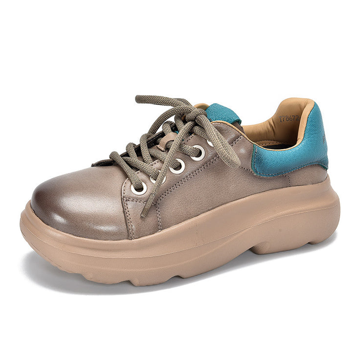 Dame Komfortable Chunky Sneakers med innovativ tæppeteknologi og åndbart overmateriale Stilla