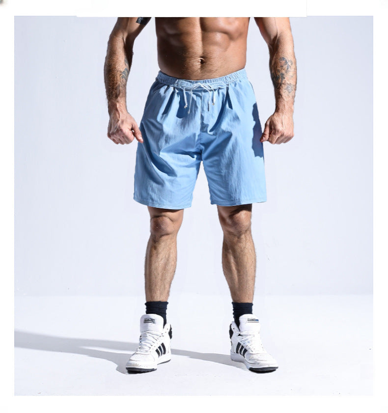 Herre Kvalitets Sport-Shorts med elastisk talje og praktiske lommer Stilla