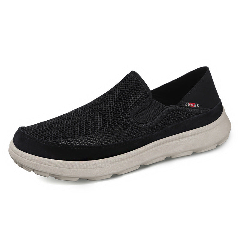 Dame Let Slip-On Åndbare Sneakers med Fleksibelt Mesh-Design Stilla