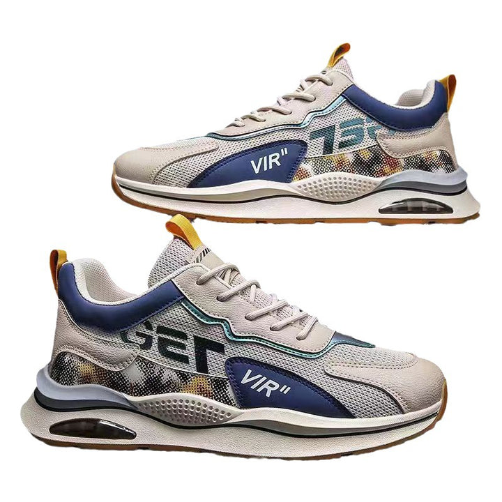 Herrer Sporty Sneakers med innovativ dæmpningsteknologi og åndbart overmateriale Stilla