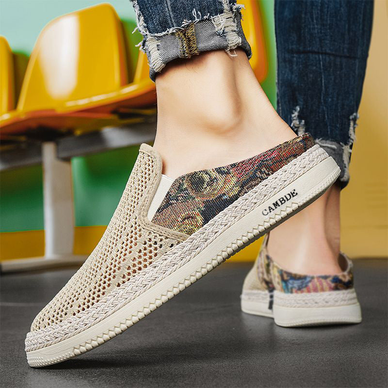 Dame Slip-On Komfortsko med åndbar struktur og skridsikker sål Stilla