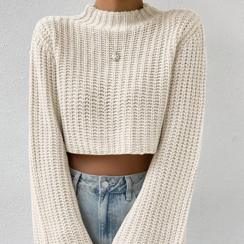 Femme Chunky Knit Rullekravepullover Stilla
