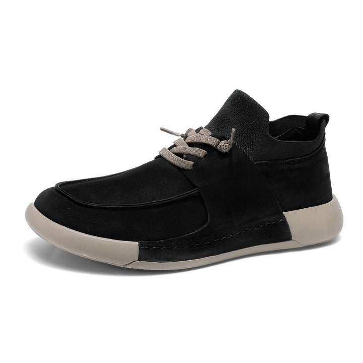 Herrer Fritids Elastiske Slip-On Sneakers med Komfortpasform Stilla