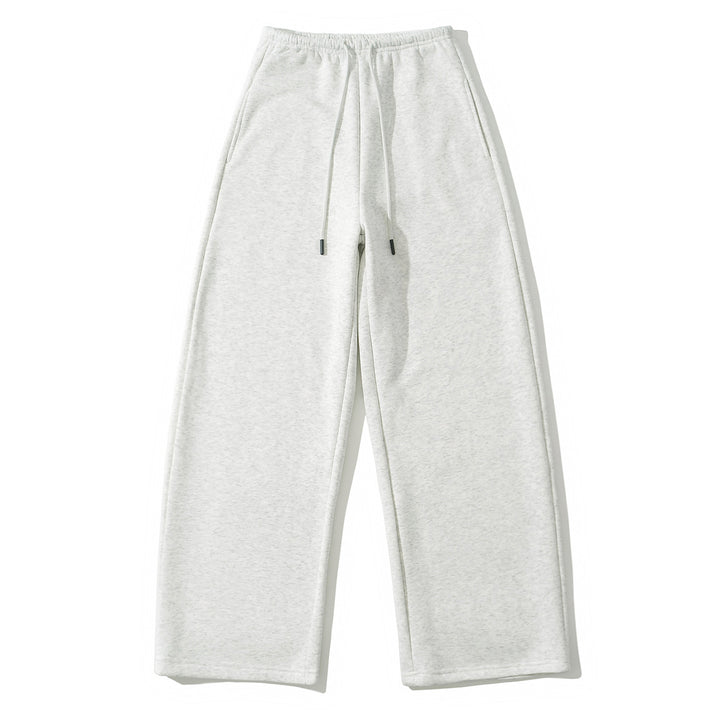 Dame fritidsshorts med høj talje og brede ben Stilla