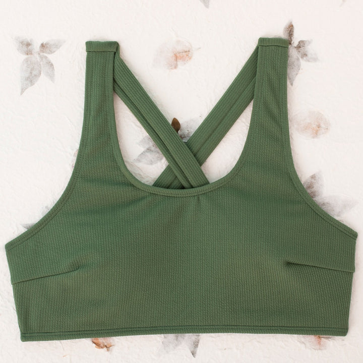 Dame Sport-Bikini med cross-design og behagelig pasform Stilla