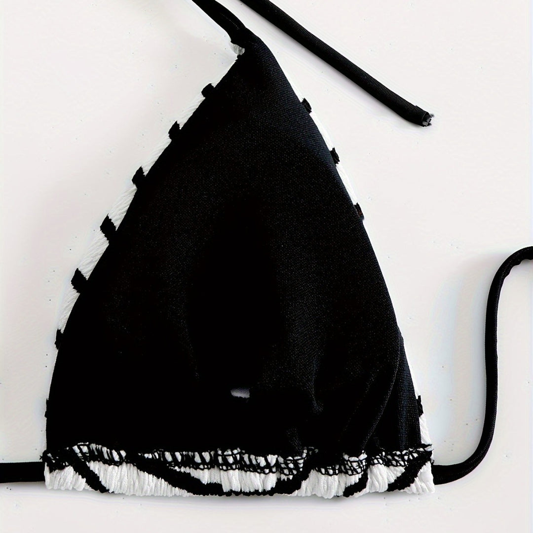 Damer Stribet Bikini Sæt Skovae