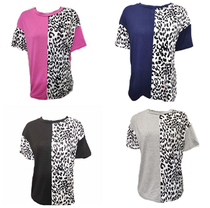 Damer Løs Dyrtryk T-shirt Stilla
