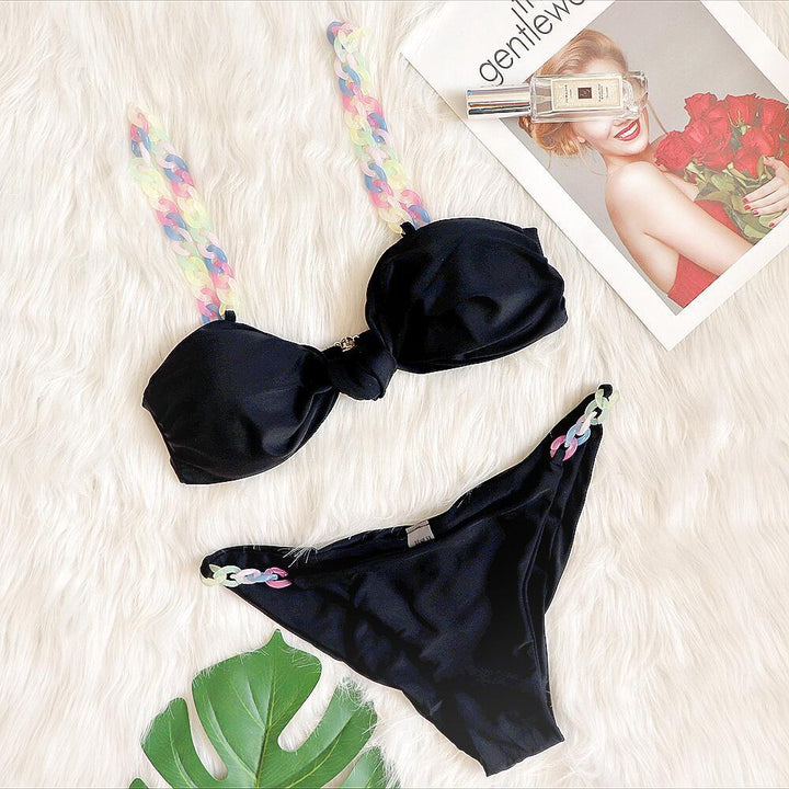 Dame Designer Halskæder Bikini Sæt Stilla