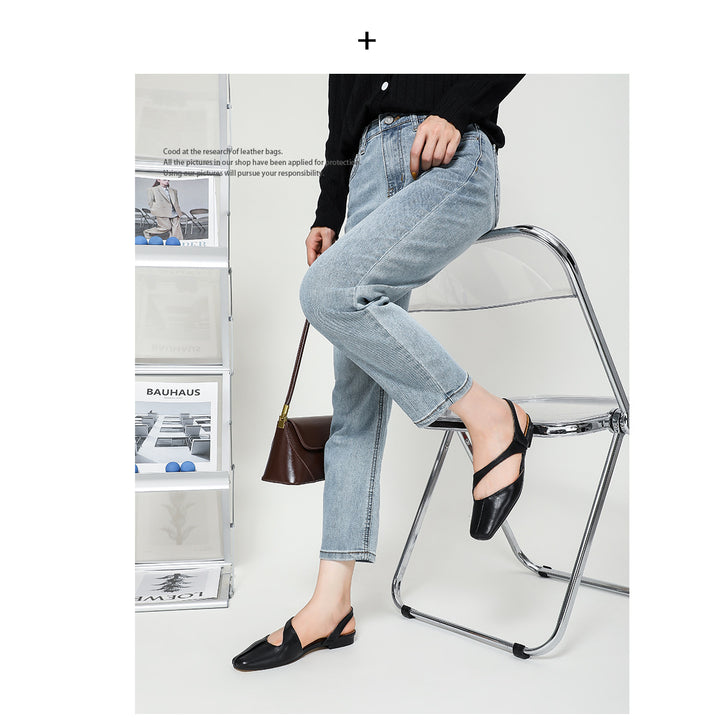 Dame Slingback-Ballerinas med elegant silhuet og behagelig fodseng Stilla