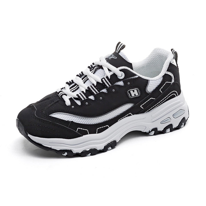 Dame Sporty løbesneakers med åndbar mesh-overflade og dæmpende sål Stilla