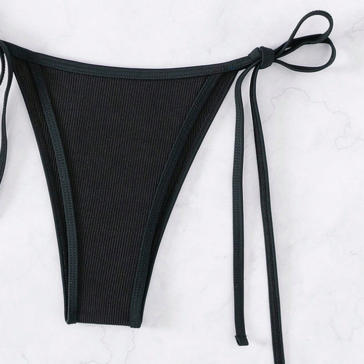 Dame Triangel-Bikini med justerbare snorebånd Skovae