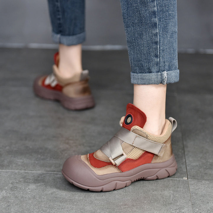 Dame fritids-sneakers med innovativt klatresko-design og åndbart mesh-overflade Stilla