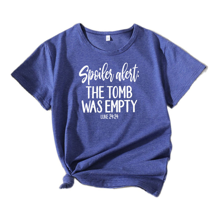 Dame Grafisk Korte Ærmer T-Shirt Stilla
