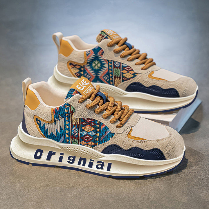 Femme Etnisk inspirerede Chunky Sneakers Stilla