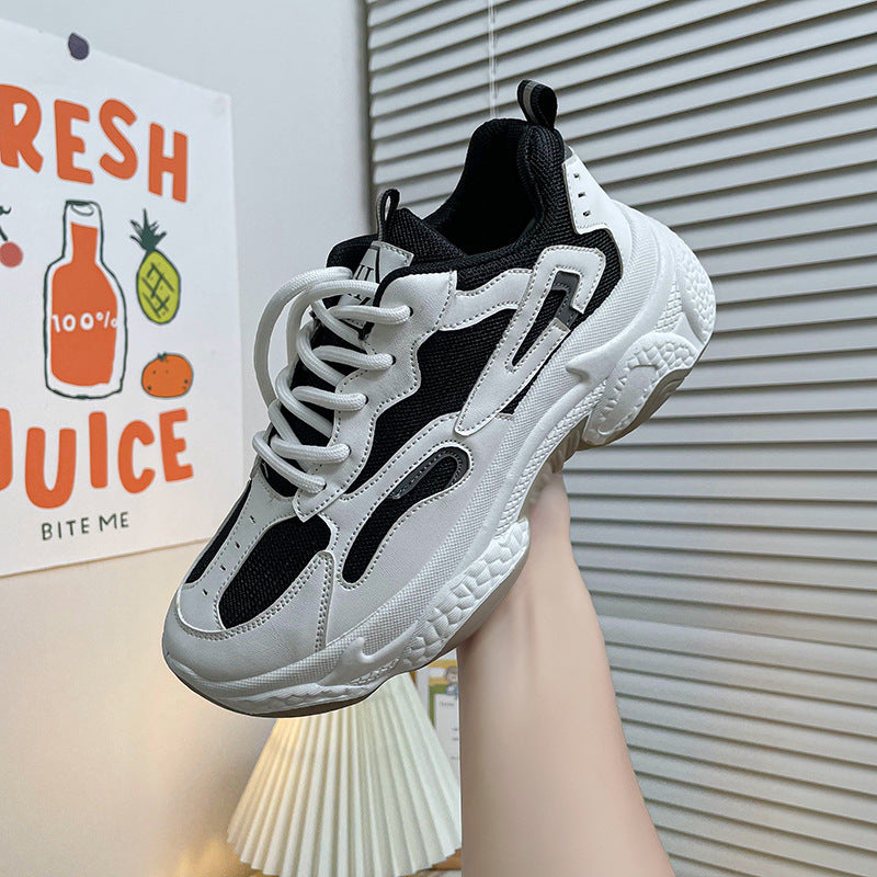 Dame Sporty sneakers med åndbart mesh-overflade og dæmpende sål Stilla