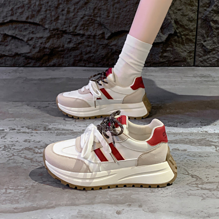 Dame platform sneakers med moderne design og sporty dæmpningsteknologi Stilla