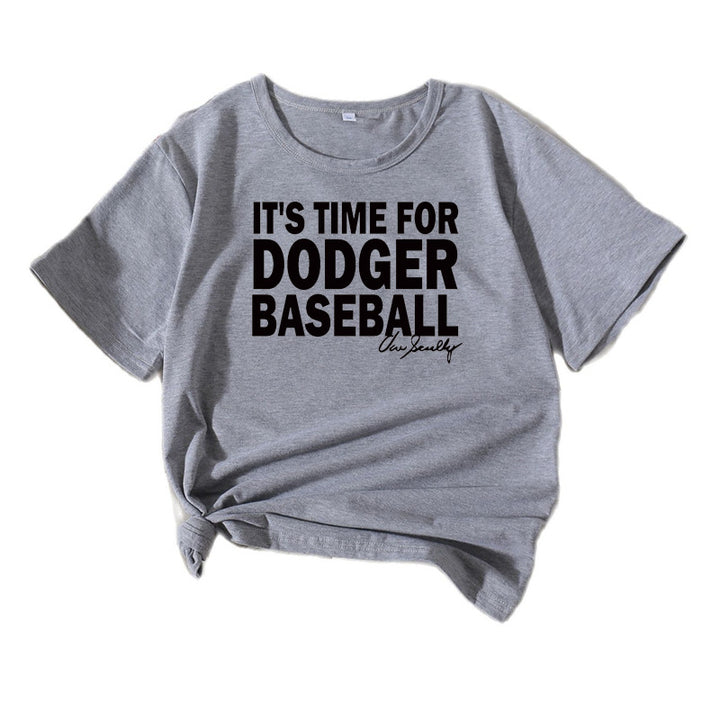 Dame Fritids Sport Grafik T-shirt Stilla