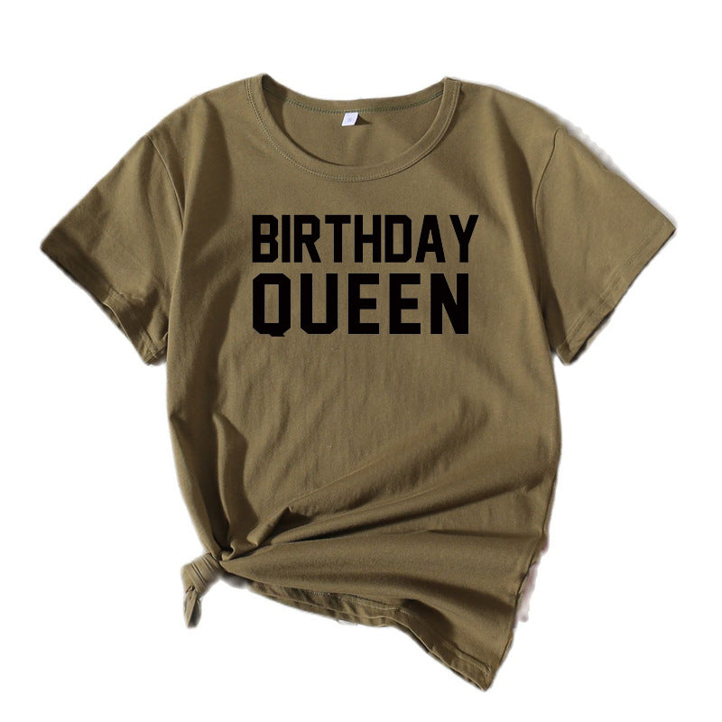 Dame Fritids Fødselsdag Fest T-Shirt Stilla