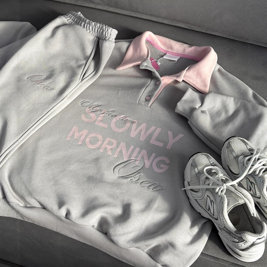 Kvinders Urban Lounge Sweatshirt med Casual Cut og Struktureret Krave Stilla