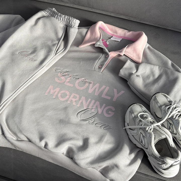 Kvinders Urban Lounge Sweatshirt med Casual Cut og Struktureret Krave Stilla