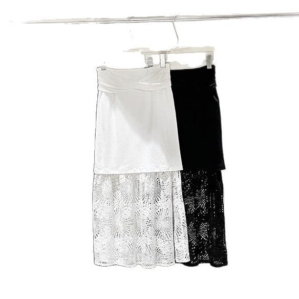 Dame smart wrap skirt sæt Stilla