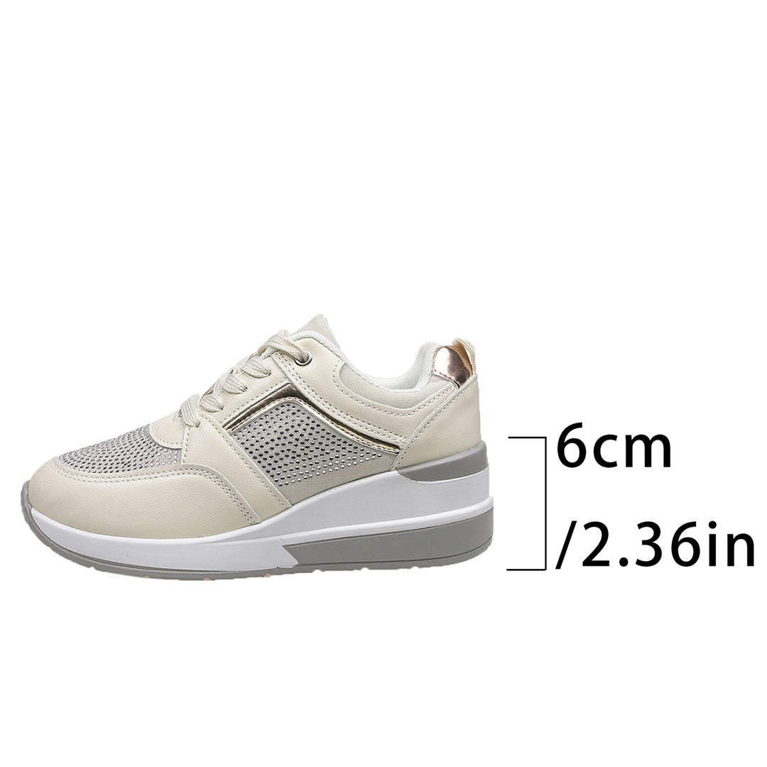 Dame Sporty Sneakers med åndbar mesh-overflade og skridsikker sål Stilla