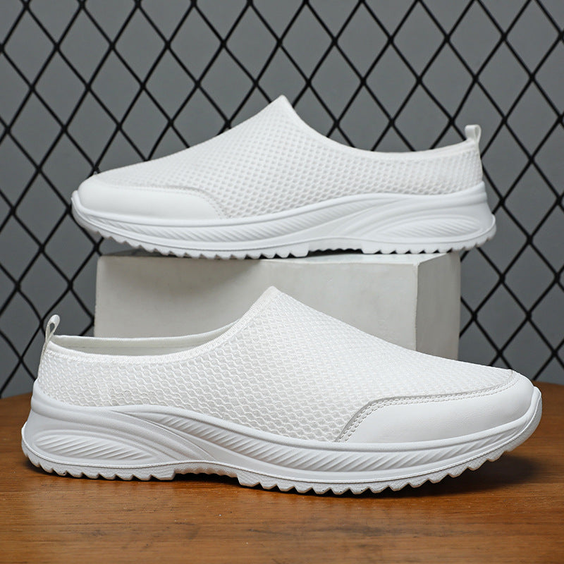 Dame Åndbare Slip-On Walking Sneakers med Struktureret Overdel Stilla
