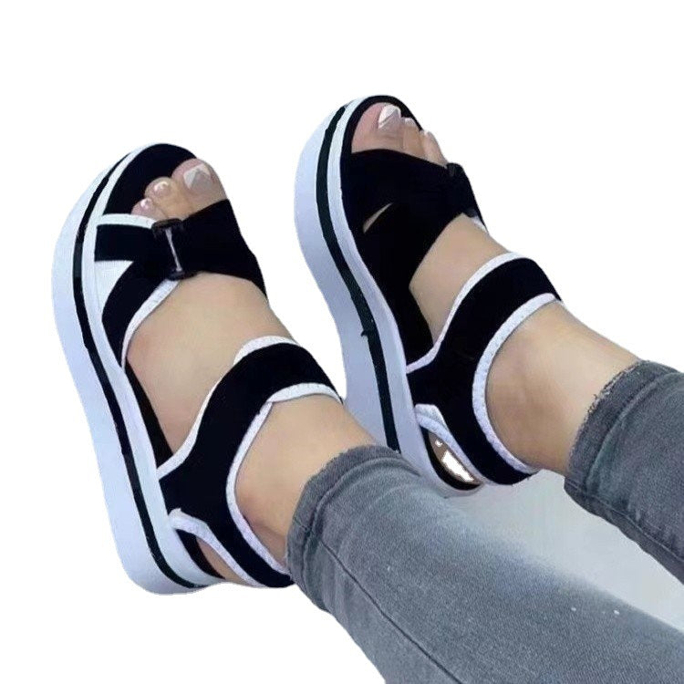 Dame Sporty Sandaler med ergonomisk fodseng og justerbart remdesign Stilla