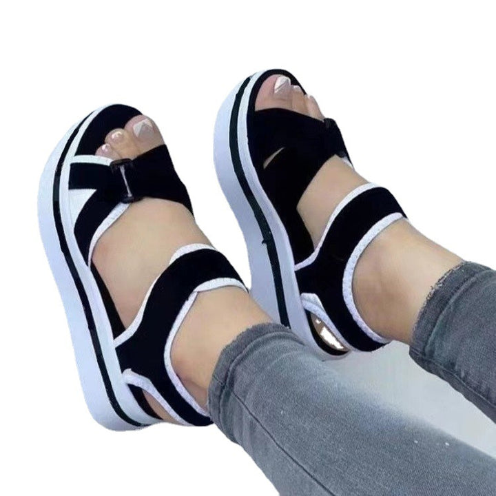 Dame Sporty Sandaler med ergonomisk fodseng og justerbart remdesign Stilla