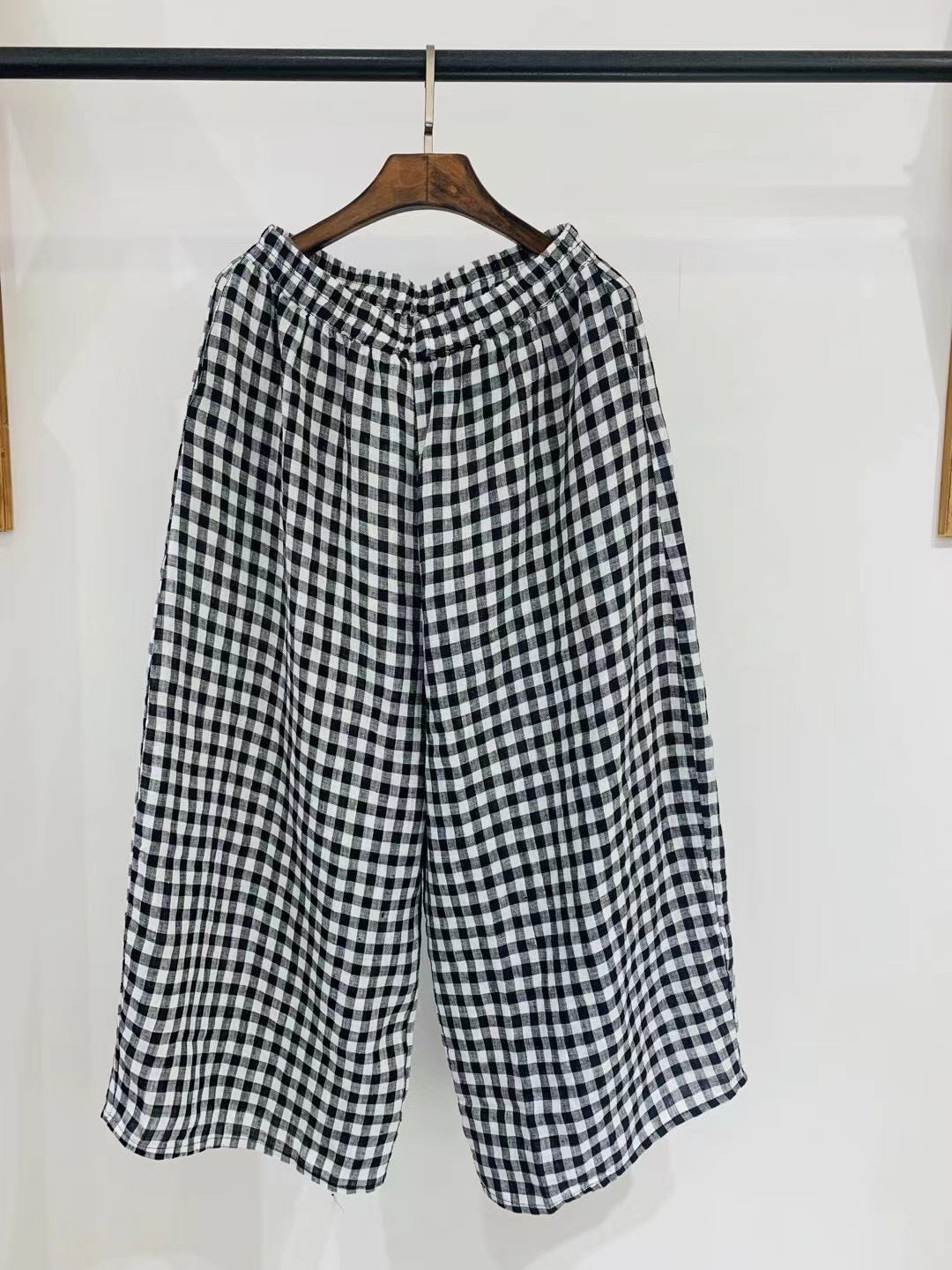Femme Højtaljede Løs Pasform Culottes Stilla