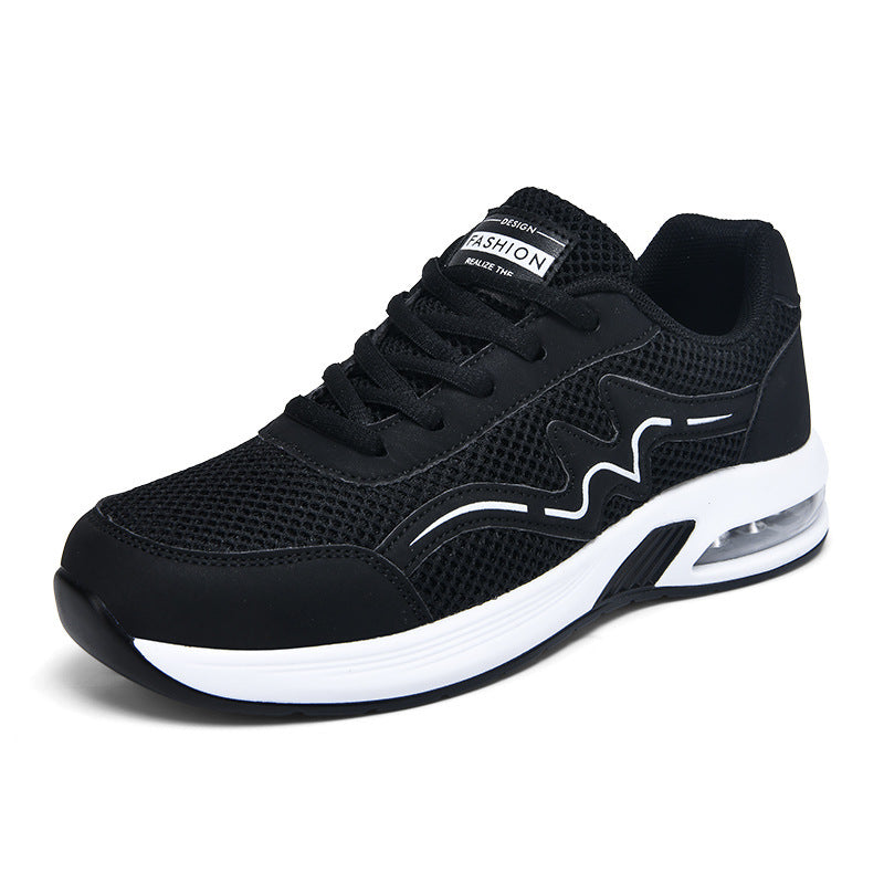 Dame nan City-Walking-Sneaker med synlig hæl luftkamm og ergonomisk EVA-dæmpning Skovae
