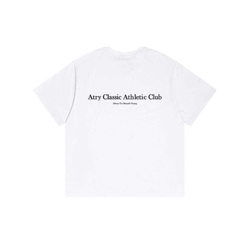 Dame Sports T-shirt med elegant tryk Stilla