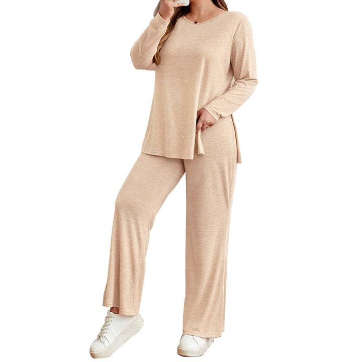 Dame loungewear med lange ærmer og komfortable bukser Stilla