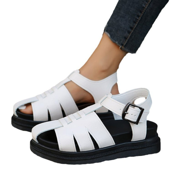 Dame Komfortable Sandaler med justerbar spænde lukning og skridsikker sål Stilla