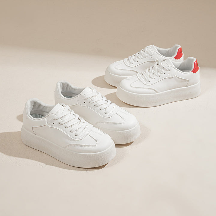 Dame Plateau-Sneakers med ergonomisk dæmpning og åndbar overfladestruktur Stilla