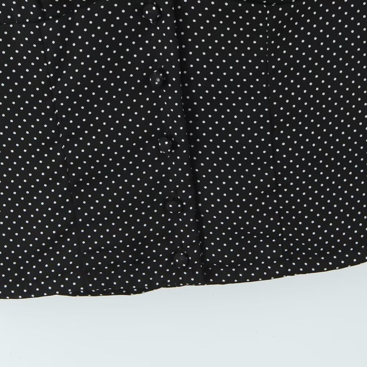 Dame Crop-Top med raffineret halterdesign og prikkemønster Stilla