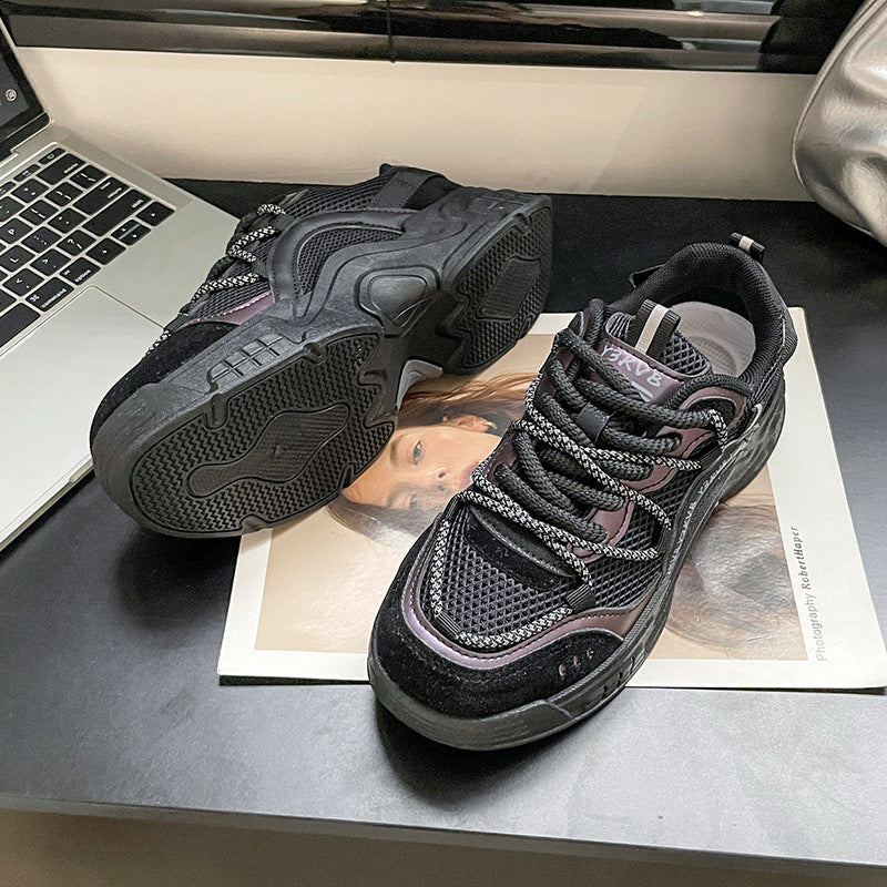 Dame mode Sneakers med åndbart mesh-overdel og støddæmpende sålprofil Stilla
