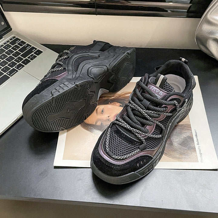 Dame mode Sneakers med åndbart mesh-overdel og støddæmpende sålprofil Stilla